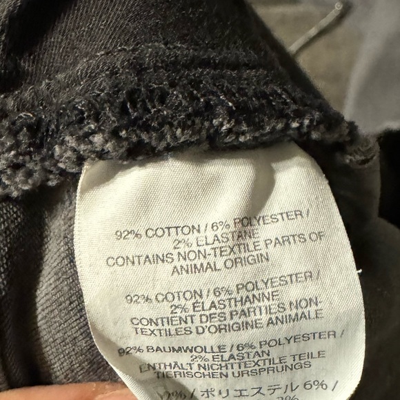 Madewell Womens Cali Demi-Boot Jeans Asymmetrical Hem Edition- Black - Picture 5 of 6